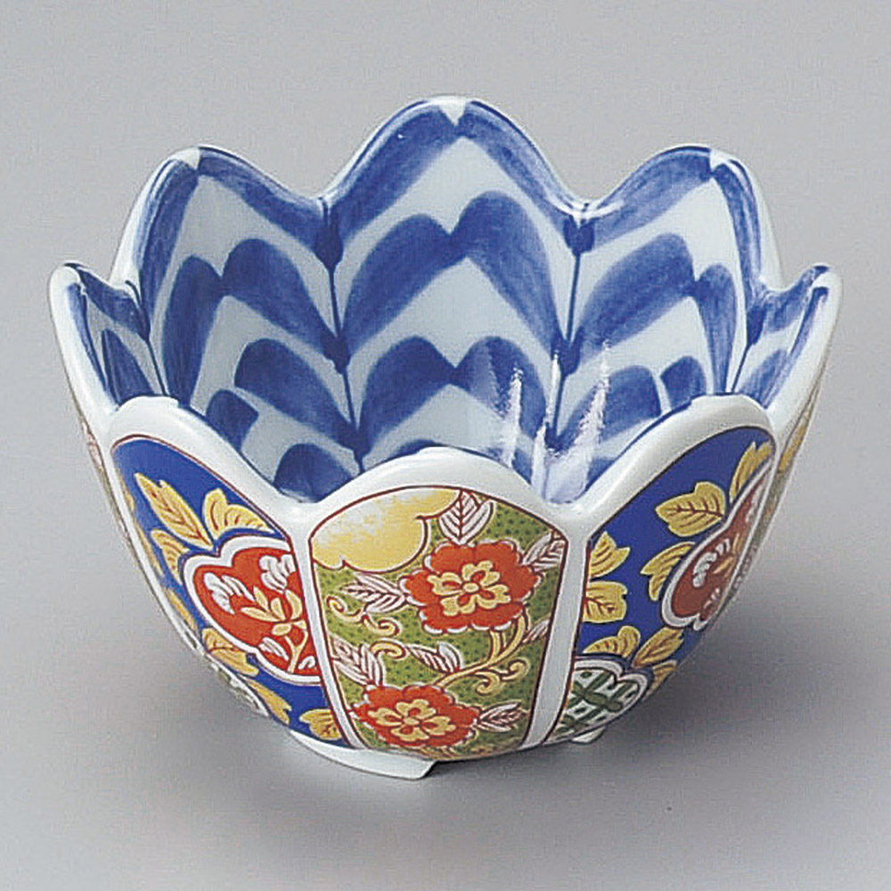 【GINGER掲載商品】 献上錦(古伊万里)小鉢 | 陶雅 工芸品